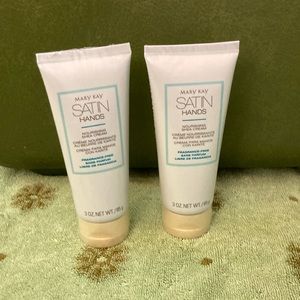 2 - Mary Kay Satin Hands Nourishing Shea Cream Full size 3oz each